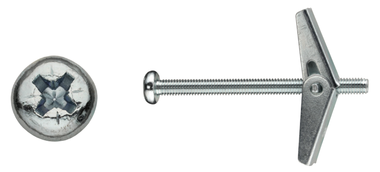 Toggle Fixing System Spring Toggle Fixings — High Performance Metal Cavity Anchors for ...